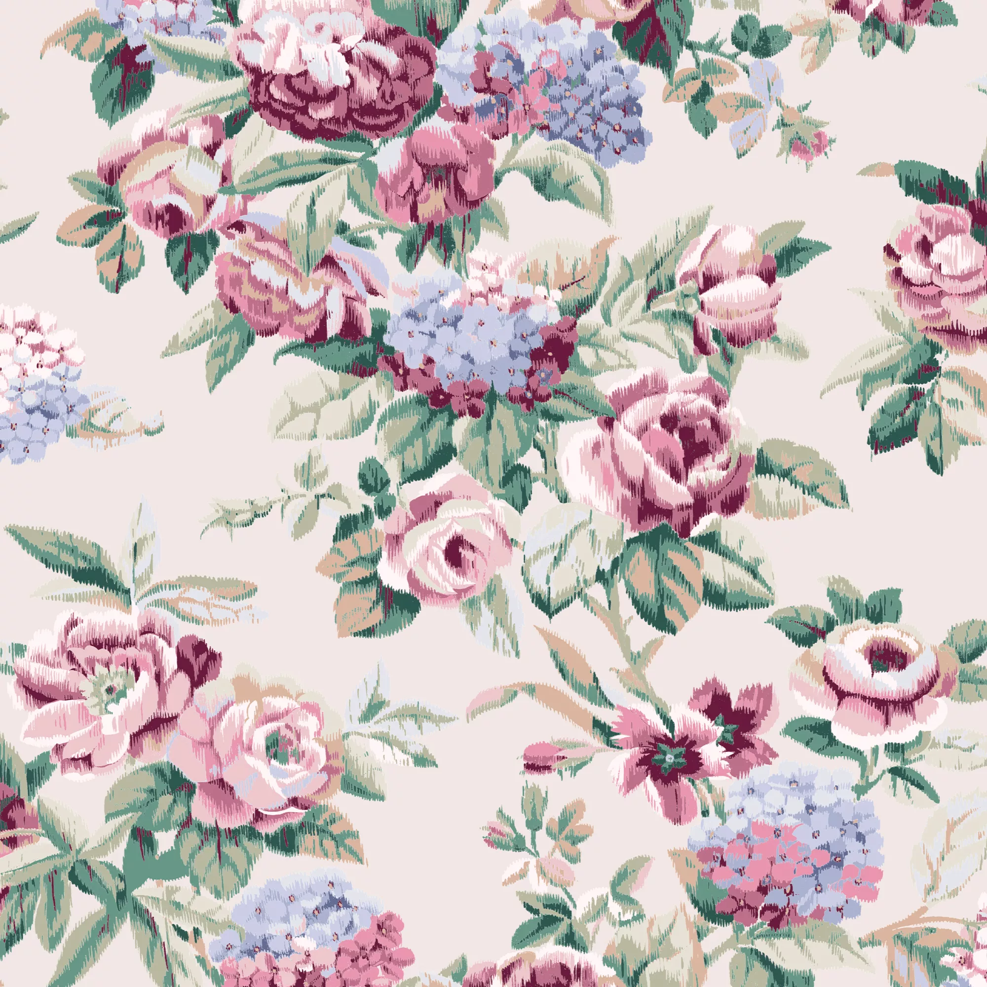 Laura Ashley Pembrey Hazelnut Floral Smooth Wallpaper 6 Laura Ashley Pembrey Hazelnut Floral Smooth Wallpaper - Image 4