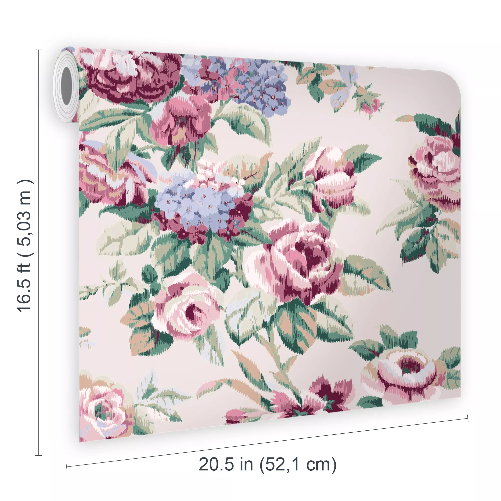 Laura Ashley Pembrey Hazelnut Floral Smooth Wallpaper 8 Laura Ashley Pembrey Hazelnut Floral Smooth Wallpaper - Image 6