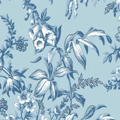 Laura Ashley Picardie Blue Sky Floral Smooth Wallpaper 13 Laura Ashley Picardie Blue Sky Floral Smooth Wallpaper -Trade Point Sale laura ashley picardie blue sky floral smooth wallpaper5011583492590 37c bq
