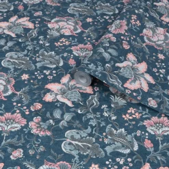 Laura Ashley Portia Dark Seaspray Floral Smooth Wallpaper -Trade Point Sale laura ashley portia dark seaspray floral smooth wallpaper5011583486803 36c bq