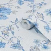 Laura Ashley Rambling Rector Blue Sky Floral Smooth Wallpaper 2 Laura Ashley Rambling Rector Blue Sky Floral Smooth Wallpaper -Trade Point Sale laura ashley rambling rector blue sky floral smooth wallpaper5011583492804 36c bq