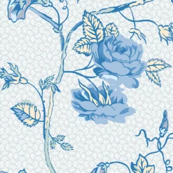 Laura Ashley Rambling Rector Blue Sky Floral Smooth Wallpaper -Trade Point Sale laura ashley rambling rector blue sky floral smooth wallpaper5011583492804 37c bq