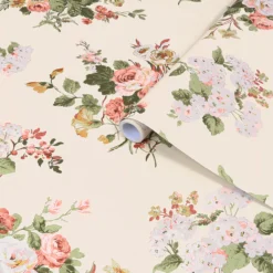 Laura Ashley Rosemore Pale Sable Floral Smooth Wallpaper 9 Laura Ashley Rosemore Pale Sable Floral Smooth Wallpaper -Trade Point Sale laura ashley rosemore pale sable floral smooth wallpaper5011583486476 36c bq