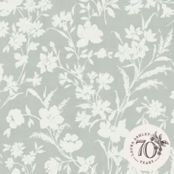 Laura Ashley Rye Sage Floral Smooth Wallpaper -Trade Point Sale laura ashley rye sage floral smooth wallpaper5011583546149 02c bq