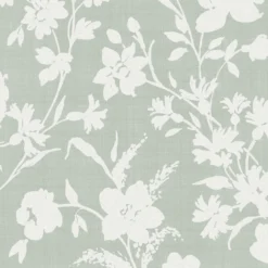 Laura Ashley Rye Sage Floral Smooth Wallpaper -Trade Point Sale laura ashley rye sage floral smooth wallpaper5011583546149 37c bq