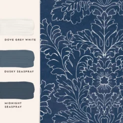 Laura Ashley Silchester Blue Contemporary Smooth Wallpaper 12 Laura Ashley Silchester Blue Contemporary Smooth Wallpaper -Trade Point Sale laura ashley silchester blue contemporary smooth wallpaper5011583546057 03t bq