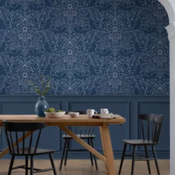 Laura Ashley Silchester Blue Contemporary Smooth Wallpaper 13 Laura Ashley Silchester Blue Contemporary Smooth Wallpaper -Trade Point Sale laura ashley silchester blue contemporary smooth wallpaper5011583546057 20i bq