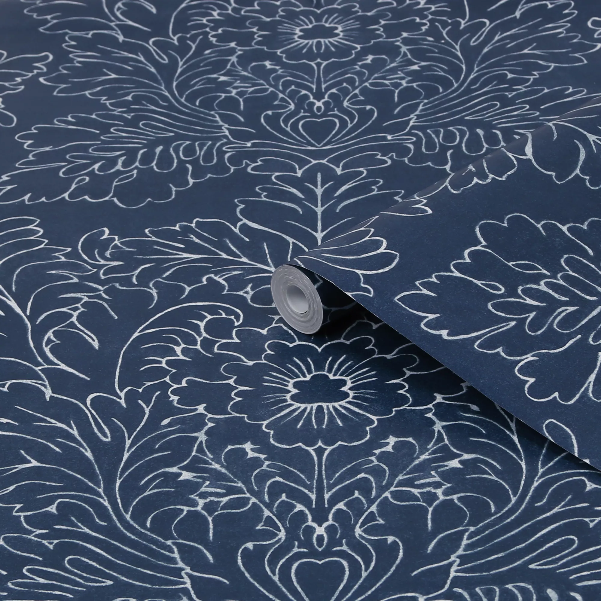 Laura Ashley Silchester Blue Contemporary Smooth Wallpaper 3 Laura Ashley Silchester Blue Contemporary Smooth Wallpaper