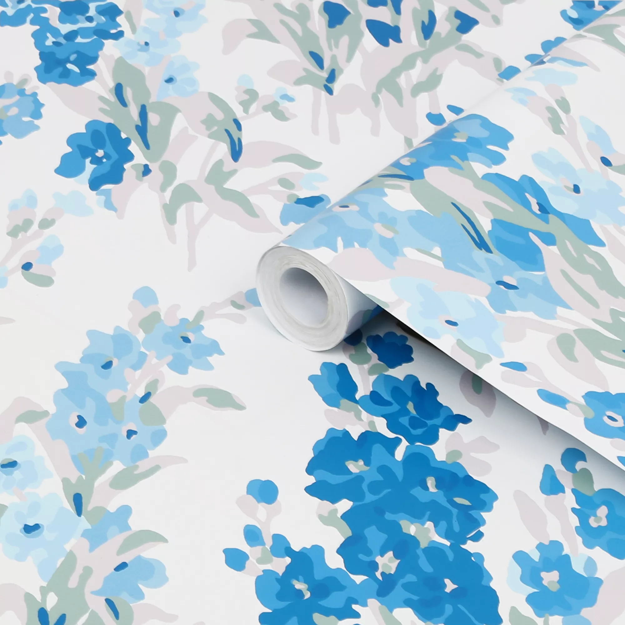 Laura Ashley Stocks Blue Sky Floral Smooth Wallpaper 3 Laura Ashley Stocks Blue Sky Floral Smooth Wallpaper