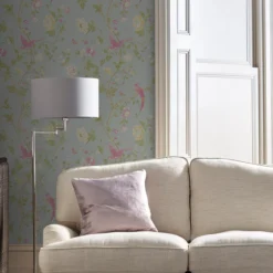 Laura Ashley Summer Palace Duck Egg Floral Smooth Wallpaper 12 Laura Ashley Summer Palace Duck Egg Floral Smooth Wallpaper -Trade Point Sale laura ashley summer palace duck egg floral smooth wallpaper5011583468205 21i bq