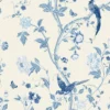 Laura Ashley Summer Palace Royal Blue Floral Smooth Wallpaper -Trade Point Sale laura ashley summer palace royal blue floral smooth wallpaper5011583468144 02c bq