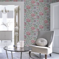 Laura Ashley Tapestry Slate Grey Floral Smooth Wallpaper -Trade Point Sale laura ashley tapestry slate grey floral smooth wallpaper5011583468687 21i bq
