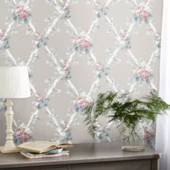 Laura Ashley Timeless Elegance Grey Floral Smooth Wallpaper -Trade Point Sale laura ashley timeless elegance grey floral smooth wallpaper5011583493078 21i bq