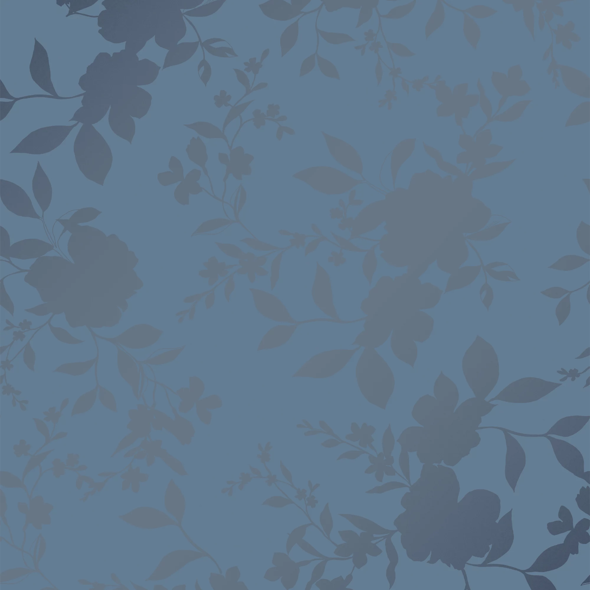 Laura Ashley Westbourne Midnight Blue Floral Smooth Wallpaper 4 Laura Ashley Westbourne Midnight Blue Floral Smooth Wallpaper - Image 2