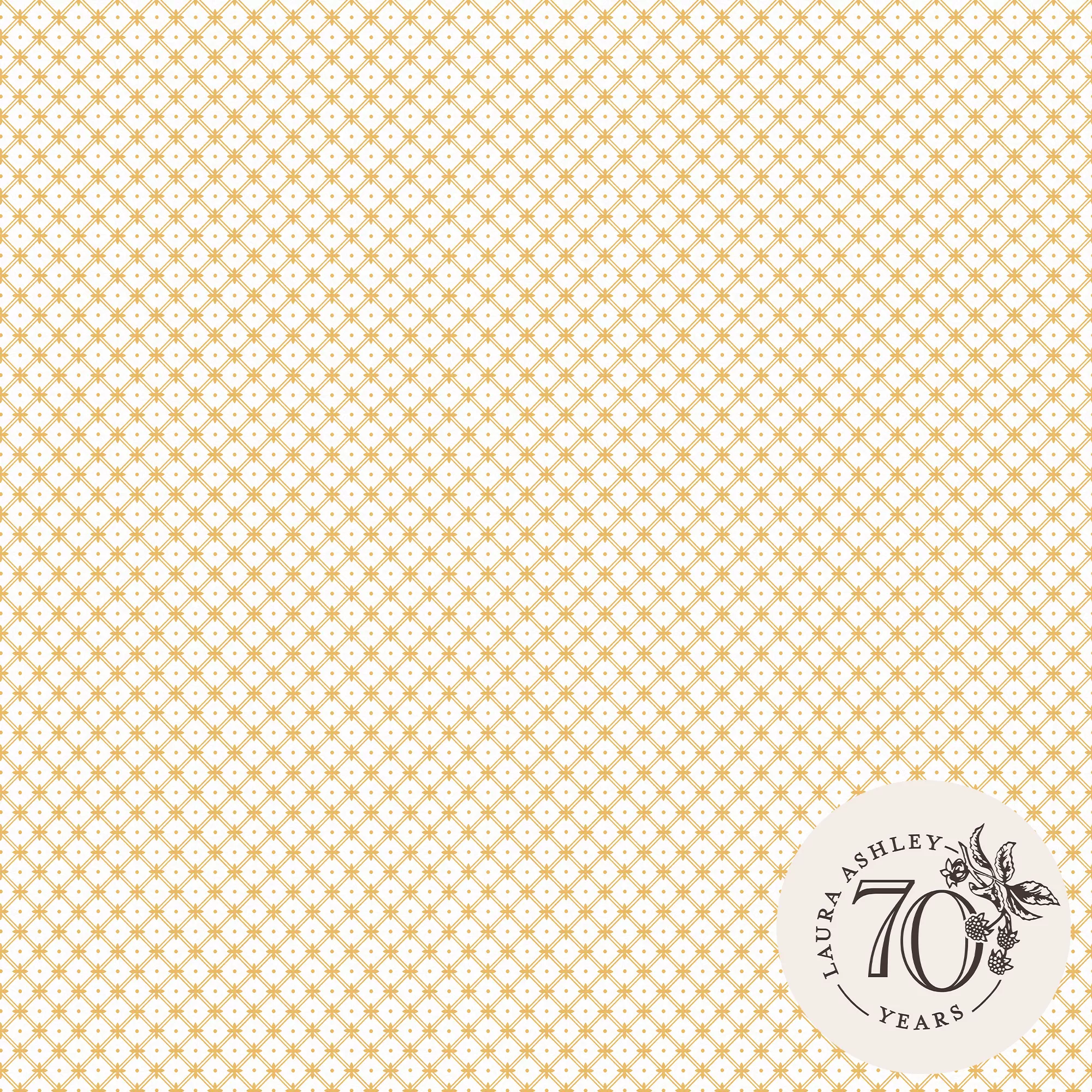 Laura Ashley Wickerwork Ochre Motif Smooth Wallpaper 5 Laura Ashley Wickerwork Ochre Motif Smooth Wallpaper - Image 3