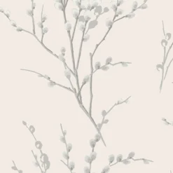 Laura Ashley Willow Off White & Steel Floral Smooth Wallpaper 10 Laura Ashley Willow Off White & Steel Floral Smooth Wallpaper -Trade Point Sale laura ashley willow off white steel floral smooth wallpaper5011583467215 37c bq