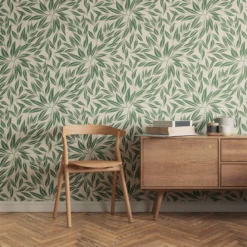 Lick White & Green Botanical 03 Smooth Wallpaper -Trade Point Sale lick white green botanical 03 smooth wallpaper5060756111714 03i bq