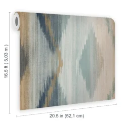 Next Abstract Ikat Orange Smooth Wallpaper -Trade Point Sale next abstract ikat orange smooth wallpaper5011583522006 02t bq