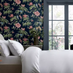 Next Birds & Blooms Navy Floral Smooth Wallpaper 10 Next Birds & Blooms Navy Floral Smooth Wallpaper -Trade Point Sale next birds blooms navy floral smooth wallpaper5011583520200 21i bq