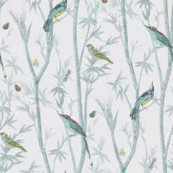 Next Chinoiserie Bird Trail Duck Egg Smooth Wallpaper -Trade Point Sale next chinoiserie bird trail duck egg smooth wallpaper5011583520538 02c bq