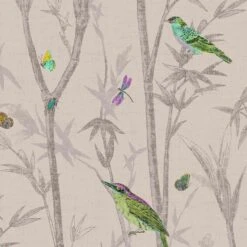 Next Chinoiserie Bird Trail Natural Smooth Wallpaper -Trade Point Sale next chinoiserie bird trail natural smooth wallpaper5011583520507 37c bq
