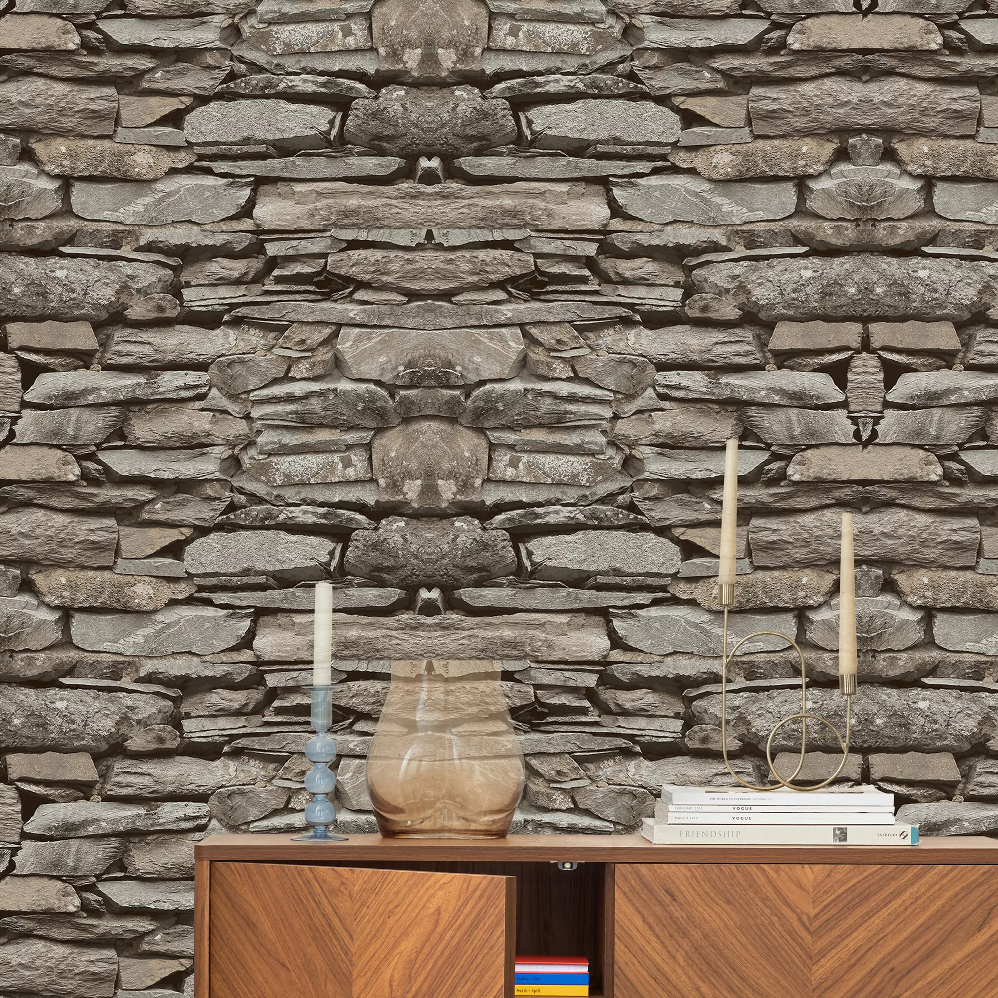 Next Ledgestone Wall Neutral Smooth Wallpaper 7 Next Ledgestone Wall Neutral Smooth Wallpaper - Image 5