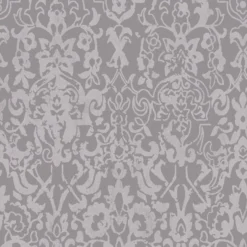 Next Majestic Damask Grey Metallic Effect Smooth Wallpaper -Trade Point Sale next majestic damask grey metallic effect smooth wallpaper5011583521313 02c bq