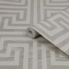 Next Metallic Greek Key Neutral Metallic Effect Smooth Wallpaper -Trade Point Sale next metallic greek key neutral metallic effect smooth wallpaper5011583521139 36c bq