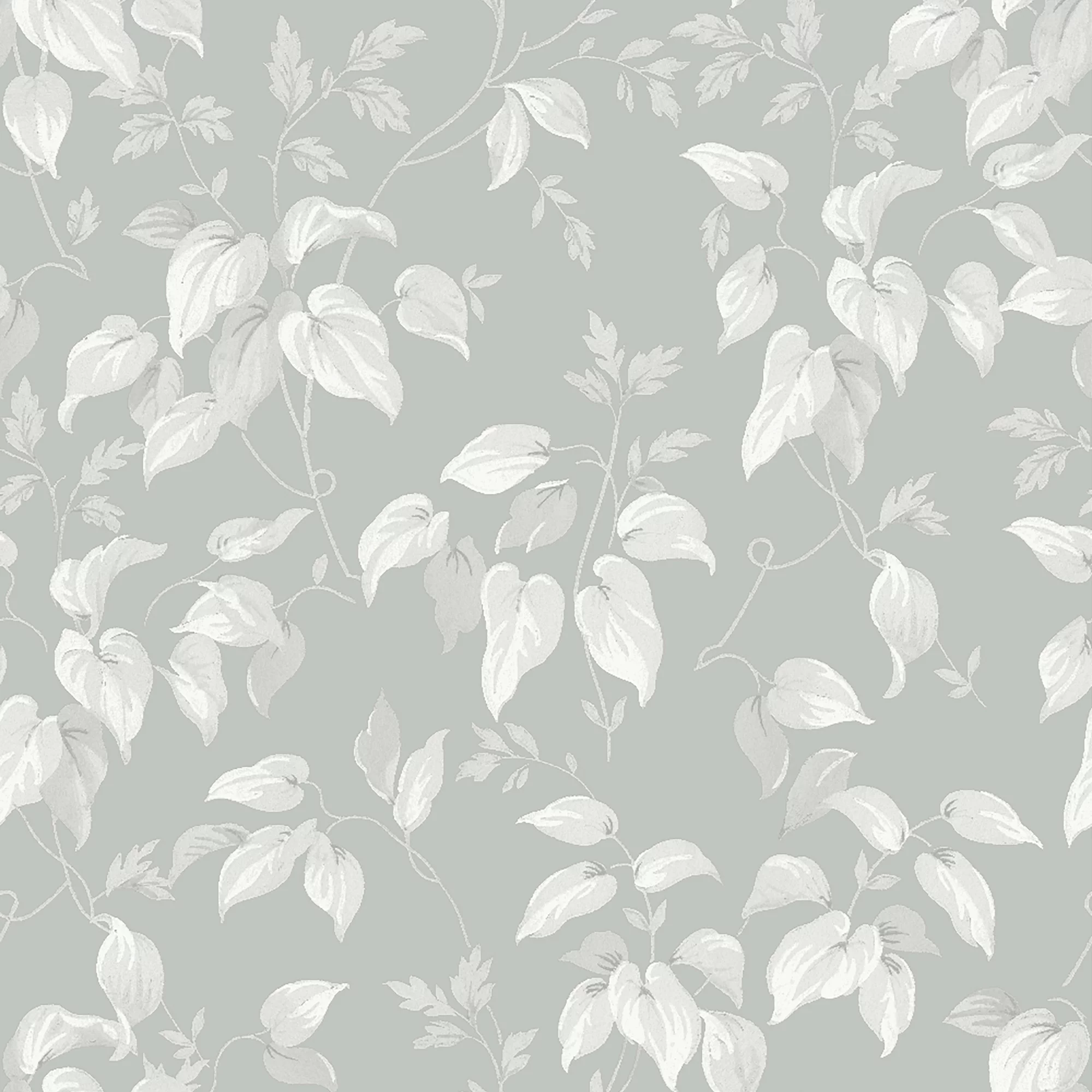 Next Trail Flower Grey Smooth Wallpaper 4 Next Trail Flower Grey Smooth Wallpaper - Image 2