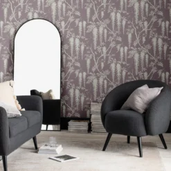 Next Wisteria Trails Mauve Smooth Wallpaper -Trade Point Sale next wisteria trails mauve smooth wallpaper5011583520118 21i bq