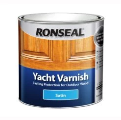 Ronseal Clear Satin Wood Varnish, 1L