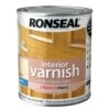 Ronseal Diamond Hard Clear Satin Wood Varnish, 0.25L -Trade Point Sale ronseal diamond hard clear satin wood varnish 0 25l5010214868704 08c bq