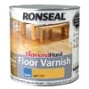 Ronseal Diamond Hard Light Oak Satin Floor Wood Varnish, 2.5L -Trade Point Sale ronseal diamond hard light oak satin floor wood varnish 2 5l5010214834303 08c bq