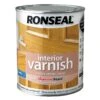 Ronseal Diamond Hard Light Oak Satin Wood Varnish, 0.75L -Trade Point Sale ronseal diamond hard light oak satin wood varnish 0 75l5010214868339 08c bq