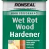 Ronseal High Performance Clear Hardener, 500ml -Trade Point Sale ronseal high performance clear hardener 500ml5010214538713 02c