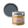 Ronseal Interior Graphite Gloss Varnish, 250ml -Trade Point Sale ronseal interior graphite gloss varnish 250ml5010214894253 02c bq