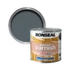 Ronseal Interior Graphite Satin Varnish, 250ml -Trade Point Sale ronseal interior graphite satin varnish 250ml5010214894239 02c bq