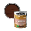 Ronseal Interior Walnut Matt Varnish, 750ml -Trade Point Sale ronseal interior walnut matt varnish 750ml5010214894260 02c bq
