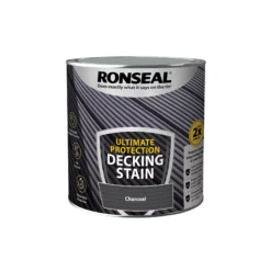 Trade Point Sale -Trade Point Sale ronseal ultimate protection charcoal matt decking wood stain 2 5l5010214891085 08c