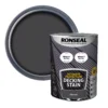 Ronseal Ultimate Protection Charcoal Matt Decking Wood Stain, 5L -Trade Point Sale ronseal ultimate protection charcoal matt decking wood stain 5l5010214891092 01c bq
