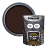 Ronseal Ultimate Protection Dark Oak Matt Decking Wood Stain, 5L 2 Ronseal Ultimate Protection Dark Oak Matt Decking Wood Stain, 5L -Trade Point Sale ronseal ultimate protection dark oak matt decking wood stain 5l5010214891139 01c bq