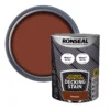 Ronseal Ultimate Protection Rich Mahogany Matt Decking Wood Stain, 5L -Trade Point Sale ronseal ultimate protection rich mahogany matt decking wood stain 5l5010214891184 01c bq