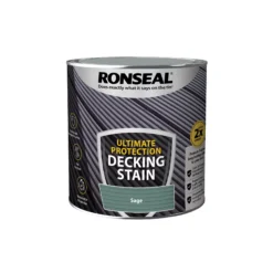 Trade Point Sale -Trade Point Sale ronseal ultimate protection sage matt decking wood stain 2 5l5010214892211 08c bq