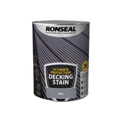 Trade Point Sale -Trade Point Sale ronseal ultimate protection slate matt decking wood stain 5l5010214891238 08c bq