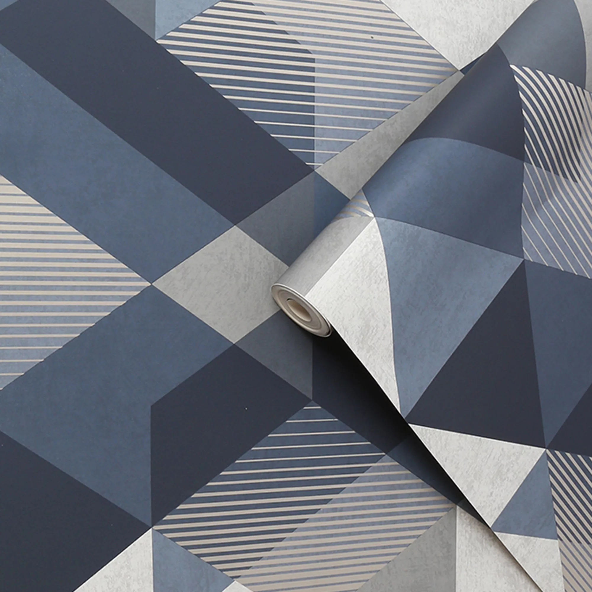 Sublime Decadence Navy Geometric Smooth Wallpaper 3 Sublime Decadence Navy Geometric Smooth Wallpaper