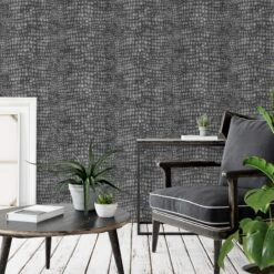 Superfresco Easy Black Crocodile Textured Wallpaper 17 Superfresco Easy Black Crocodile Textured Wallpaper -Trade Point Sale superfresco easy black crocodile textured wallpaper5011583156706 02i BQ