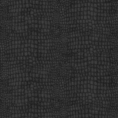 Superfresco Easy Black Crocodile Textured Wallpaper 5 Superfresco Easy Black Crocodile Textured Wallpaper - Image 3