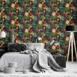 Superfresco Easy Black Parrot Smooth Wallpaper -Trade Point Sale superfresco easy black parrot smooth wallpaper5011583417593 01i BQ
