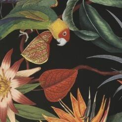 Superfresco Easy Black Parrot Smooth Wallpaper -Trade Point Sale superfresco easy black parrot smooth wallpaper5011583417593 37c BQ