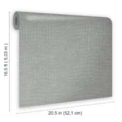 Superfresco Easy Grey Crocodile Print Smooth Wallpaper -Trade Point Sale superfresco easy grey crocodile print smooth wallpaper5011583156799 01t BQ